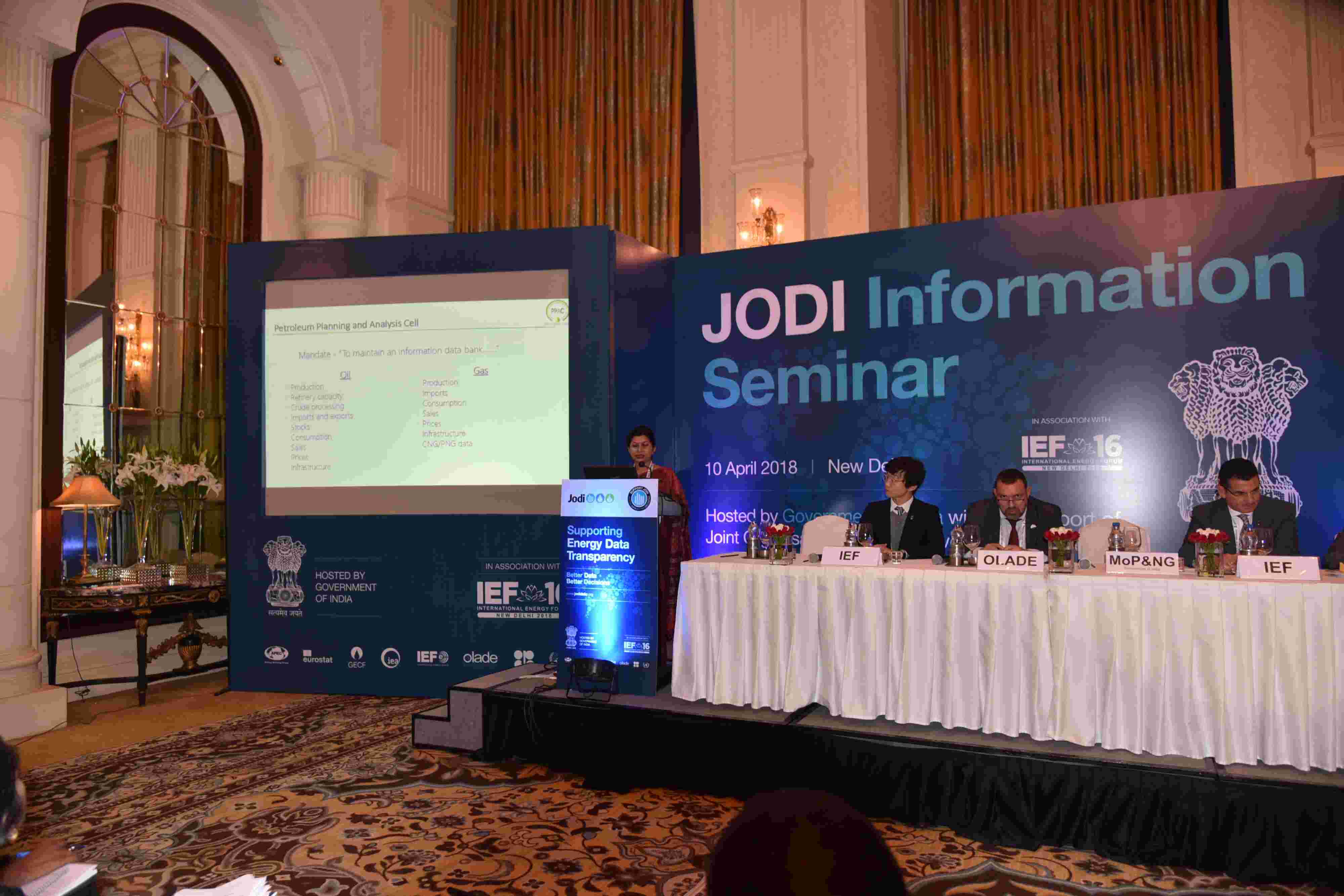 DG PPAC as the keynote speaker in JODI Information Seminar