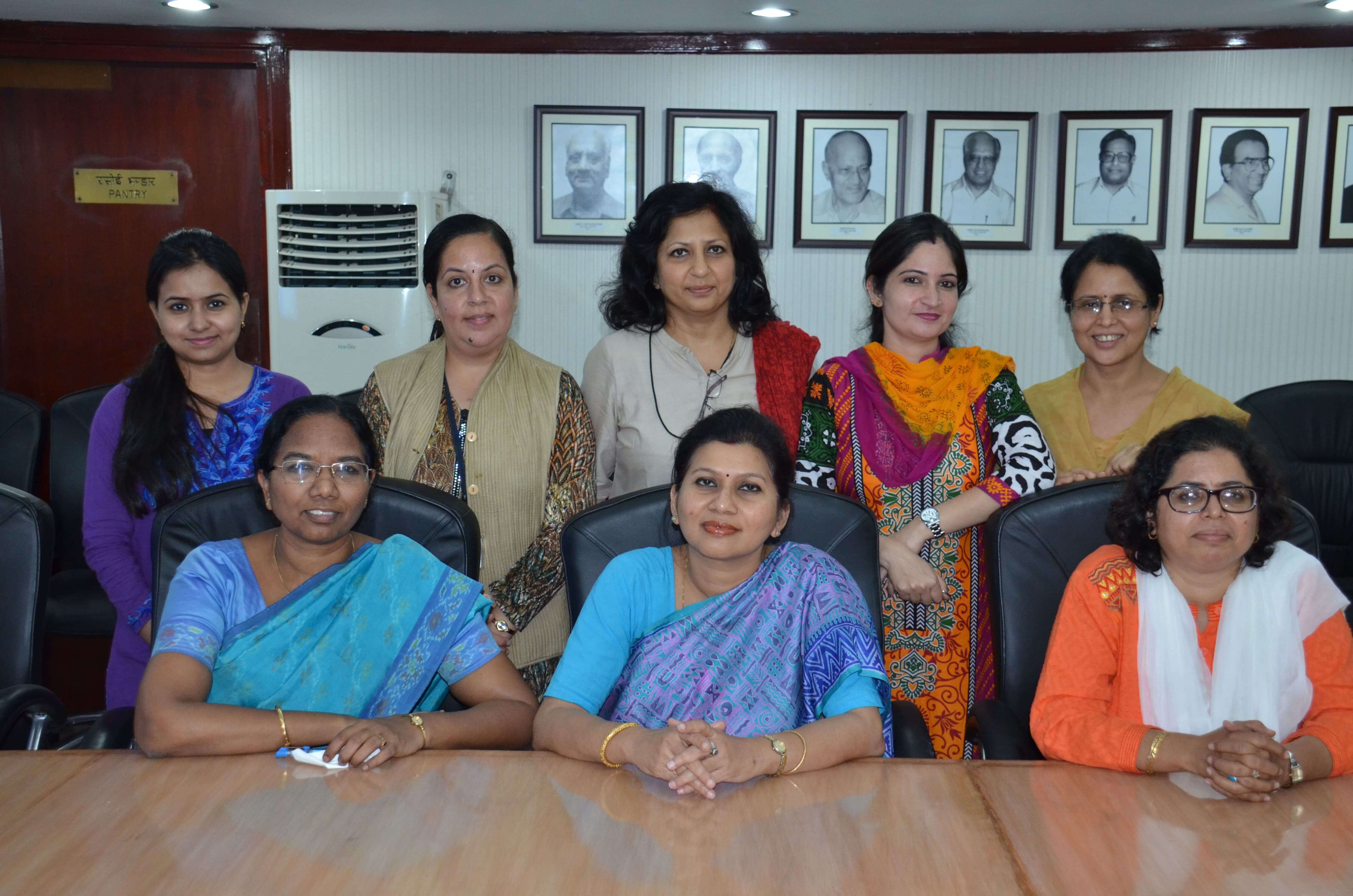 DG PPAC with Women employees of the organization on International Women s Day 2016
