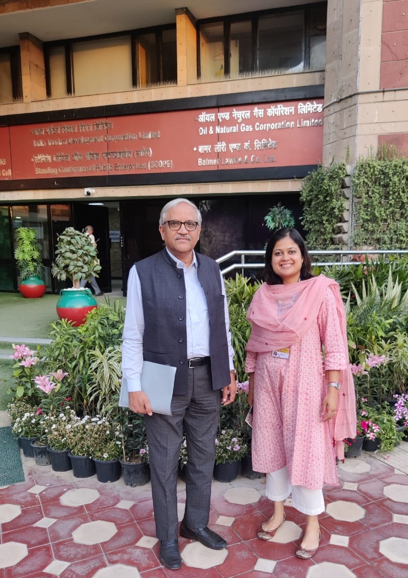 Visit of Professor of Institute of Rural Management, Anand (IRMA) Prof. Harekrishna Misra_3