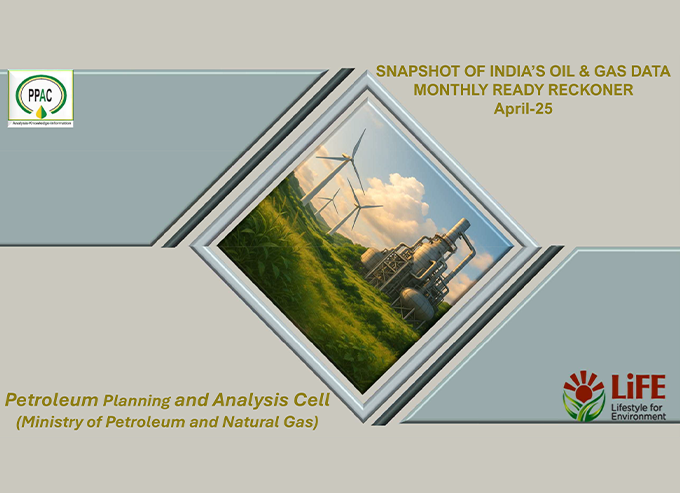 Snapshot of India's Oil and Gas Data, April 2025