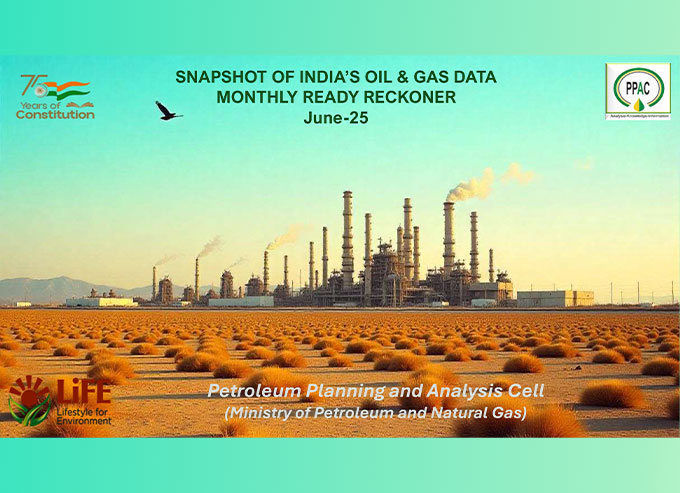 Snapshot of India's Oil and Gas Data, June 2025